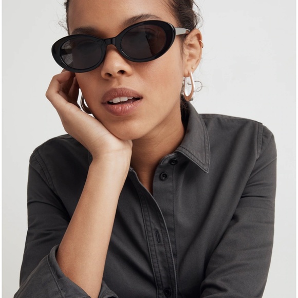 MADEWELL Darted Button-Up Fitted Shirt in (Re)generative Chino Sz 6 NWT - Picture 2 of 8